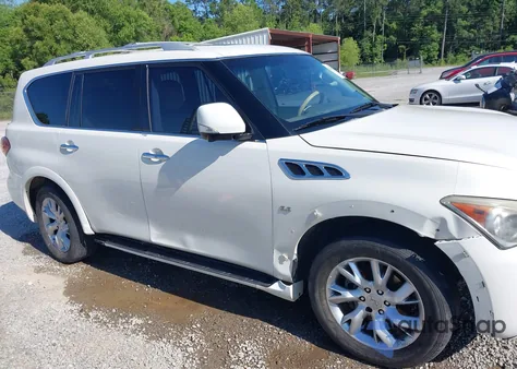 2014 Infiniti Qx80 из США, поврежденный, VIN JN8AZ2NC1E9352276